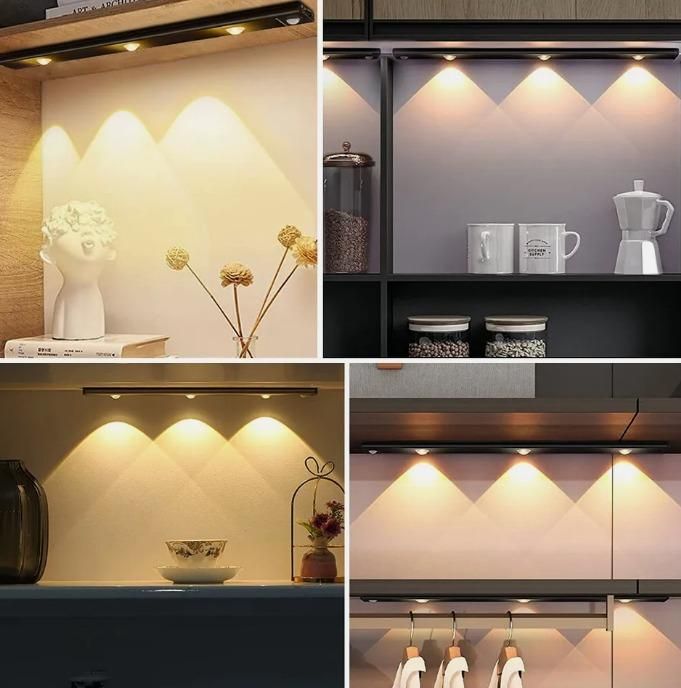 GK USB Rechargeable LED PIR Motion Sensor Cabinet Light