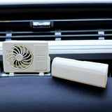 GK Miniature AC design Solar-Powered Car Air freshener Diffuser