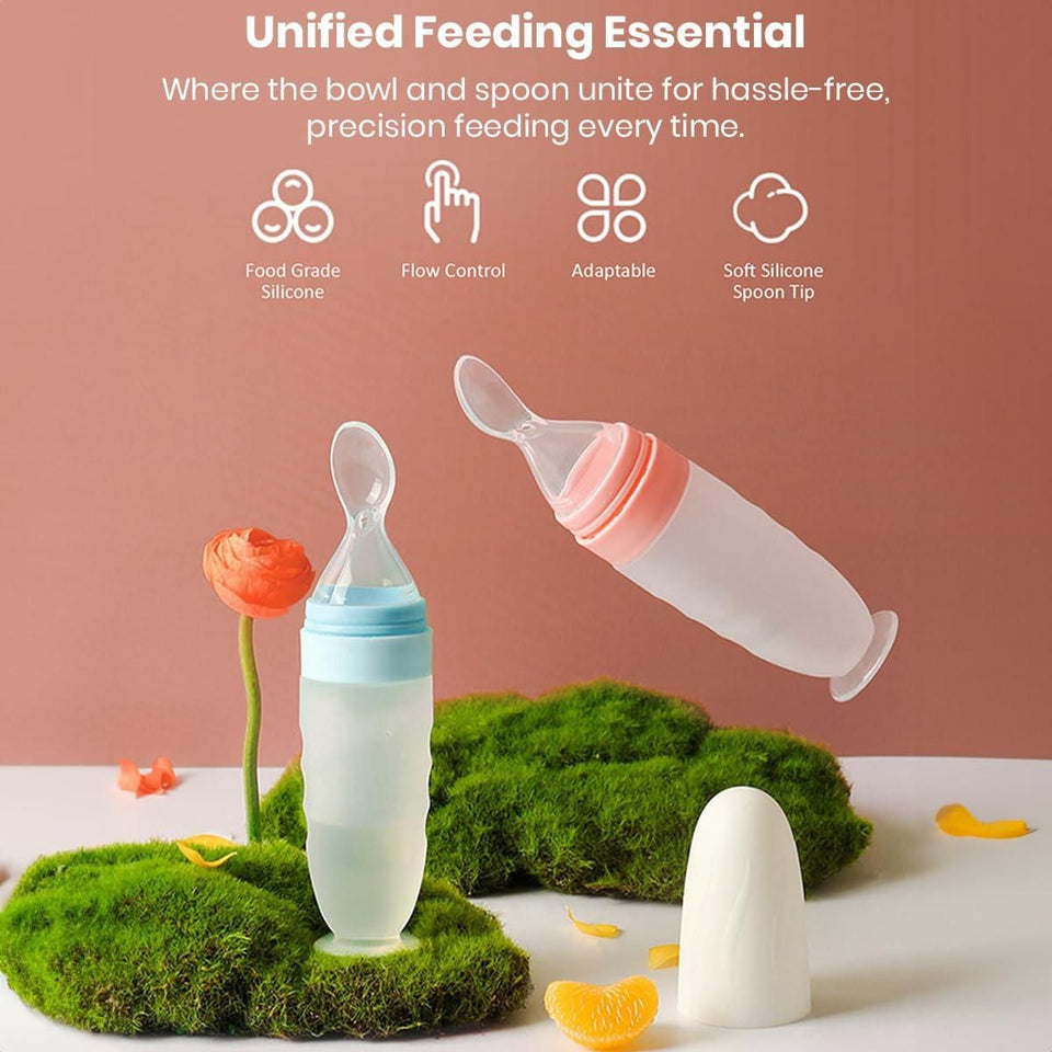 GK Premium Baby Food Squeeze Feeder Spoon