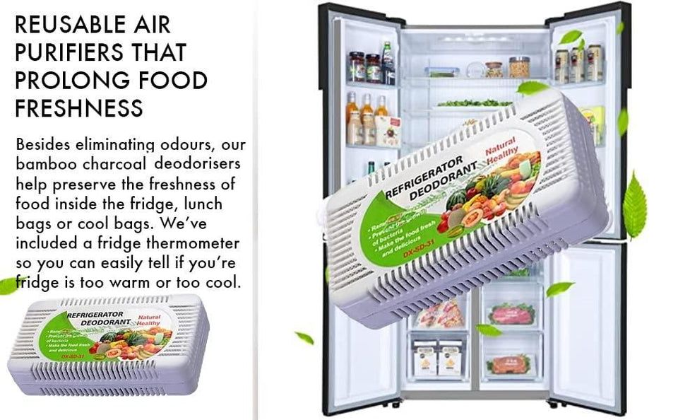 GK Refrigerator Odour Eliminator Deodorant (Pack of 2)