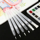 GK Watercolour Tank Brush Set of 6