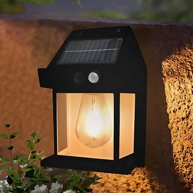 GK Outdoor Solar Wall Light