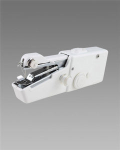 GK Stitch Portable Handheld Cordless White Sewing Machine