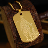 GK Hanuman Chalisha Pendant with Chain