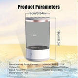 GK Make Up Brush Cleaner,Electric Brush Cleaner, USB Rechargeable Automatic Deep Cosmetic Cleaning Device