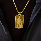 GK Hanuman Chalisha Pendant with Chain