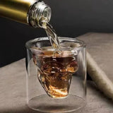 GK Skull Head Shot Glass