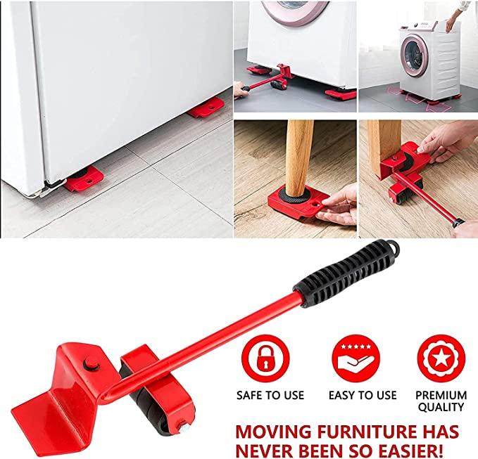 GK Heavy-Duty Furniture Lifter Tools with Sliders for Easy and Safe Shifting