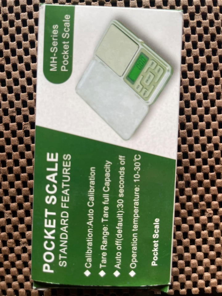 GK Pocket-Sized Digital Weight Scale with Auto Calibration