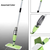 GK 360-Degree Spray Mop with Microfiber for Wet and Dry Cleaning