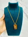 GK Hanuman Chalisha Pendant with Chain