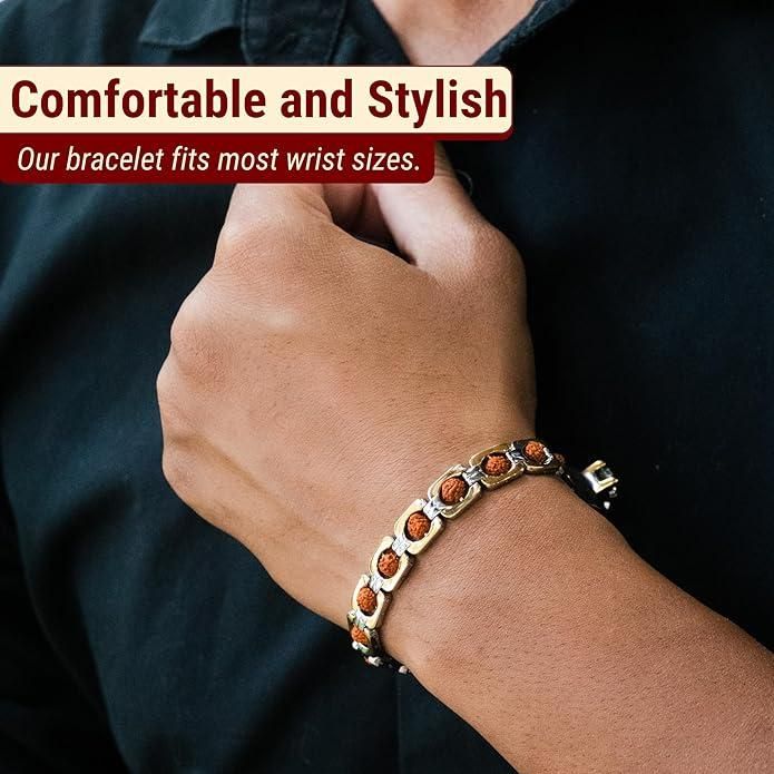 GK UNISEX RUDRAKSHA BRACELET