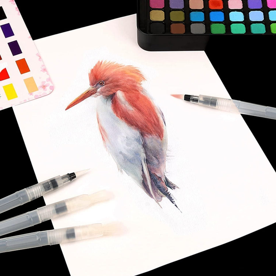 GK Watercolour Tank Brush Set of 6