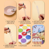 GK Watercolour Tank Brush Set of 6