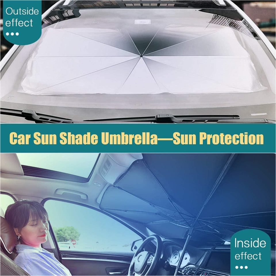 GK Car Windshield Sunshade Umbrella