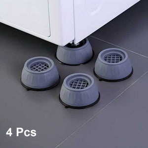 GK Anti Vibration Pad-Anti-vibration Pads For Washing Machine - 4 Pcs Shock Proof Feet For Washer ? Dryer, Great For Home, Laundry Room, Kitchen, Washer, Dryer, Table, Chair, Sofa, Bed (4 Units)