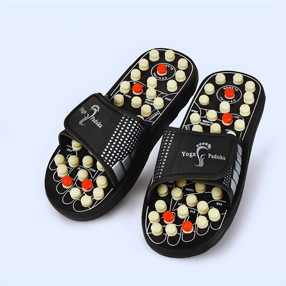 GK Unisex Acupressure and Magnetic Therapy Slippers for Full Body Circulation