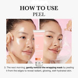GK Collagen Night Wrapping Peel Off Mask