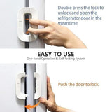 GK Refrigerator Lock l Cabinet Locks with Strong Adhesive