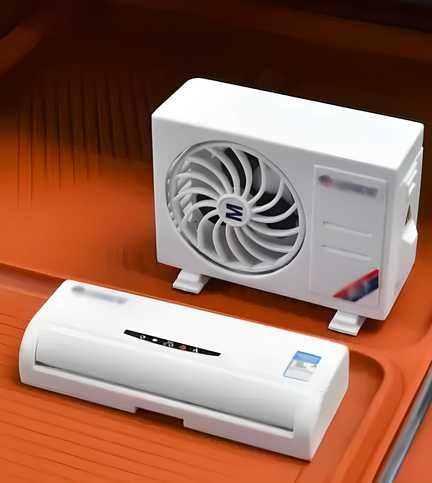 GK Miniature AC design Solar-Powered Car Air freshener Diffuser