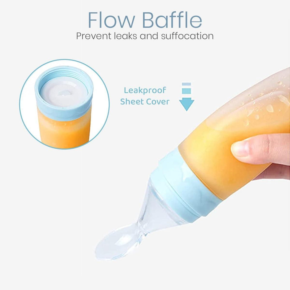 GK Premium Baby Food Squeeze Feeder Spoon